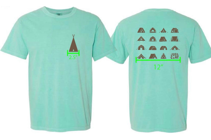 JUST CAMP.™ T-Shirt - Light Grey