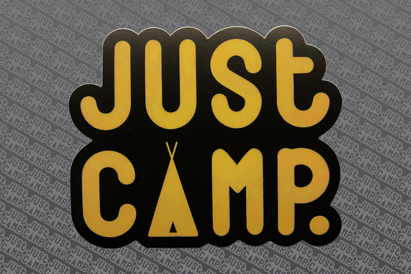 JUST CAMP.™ Sticker 5 Pack