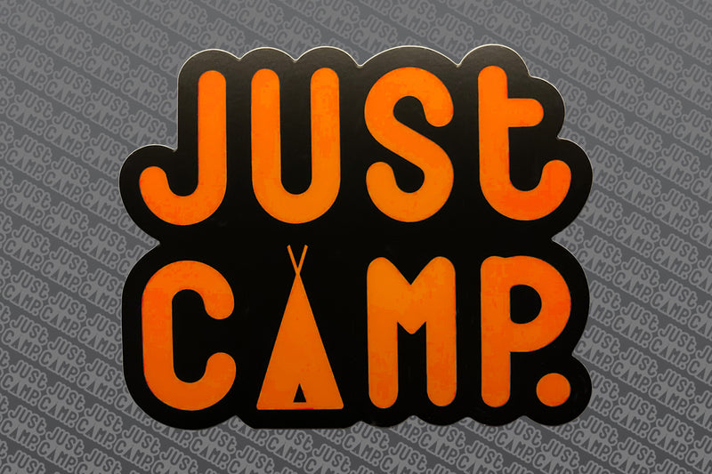 JUST CAMP.™ Sticker 5 Pack