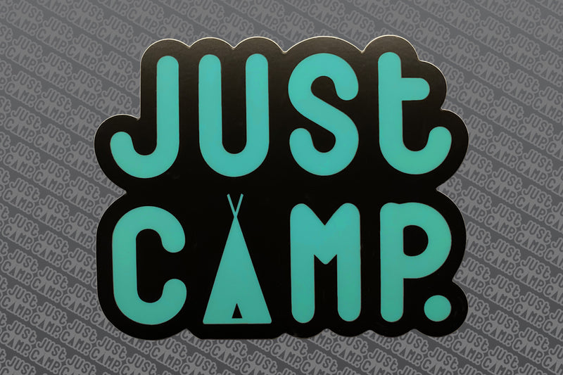 JUST CAMP.™ Sticker 5 Pack