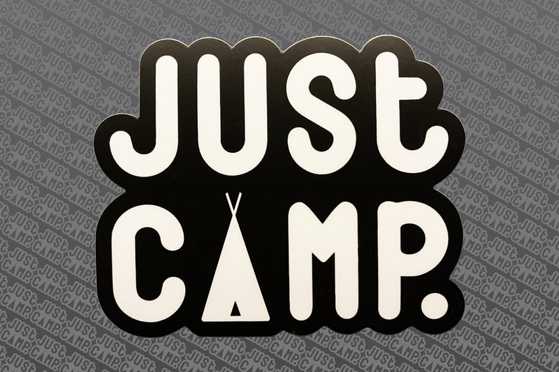 JUST CAMP.™ Sticker 5 Pack