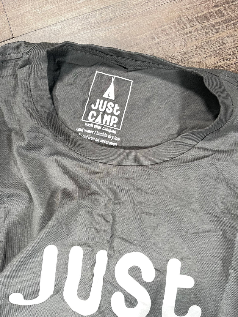 JUST CAMP.™ T-Shirt - Charcoal
