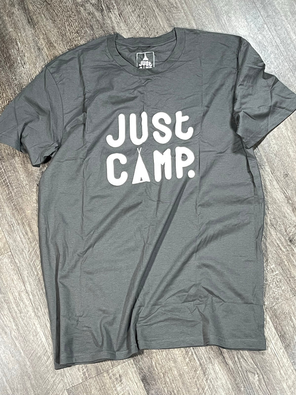 JUST CAMP.™ T-Shirt - Charcoal